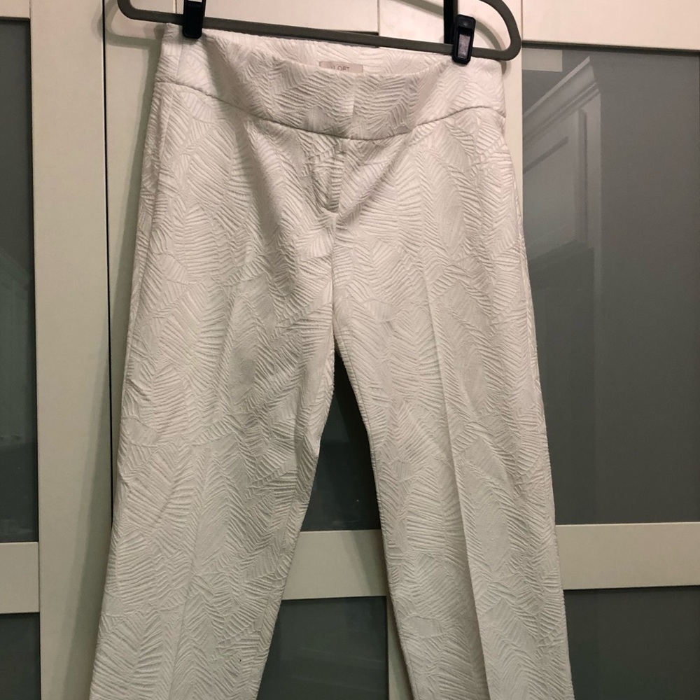 Loft crop dress pants. Size 4.